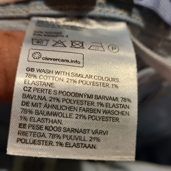 H&M Woman's Skinny Fit adjustable Waist, Size: 12 - Picture 16 of 16